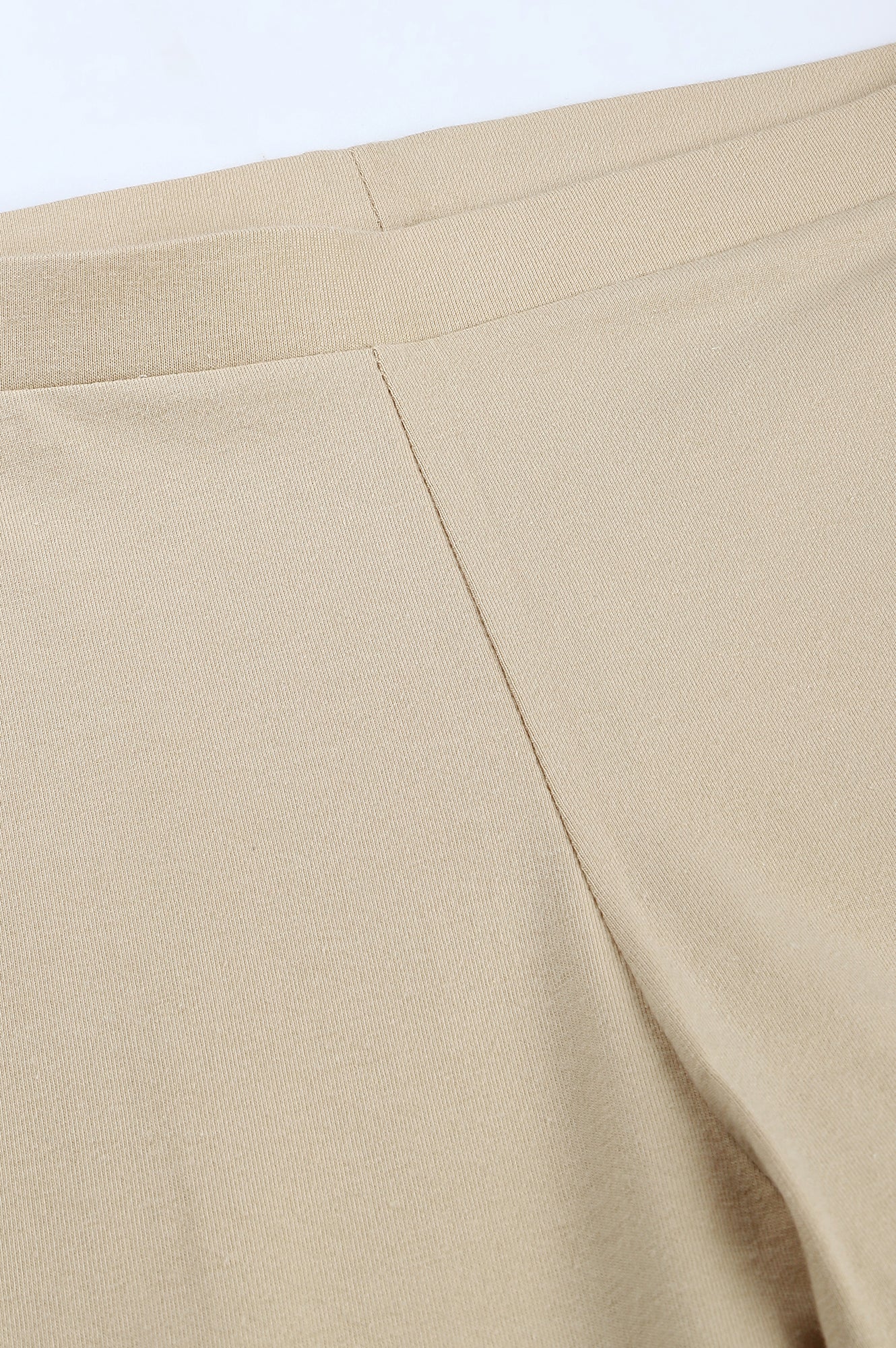 Beige Knitted Cotton Lycra Tights - Image 6