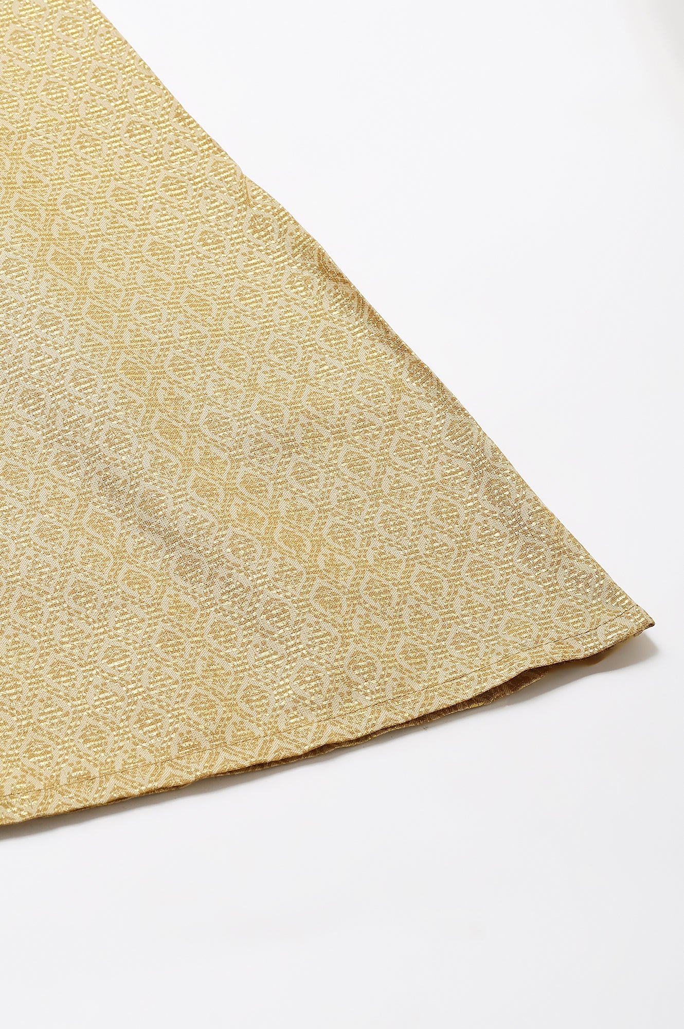 Beige Solid Culottes - Image 7