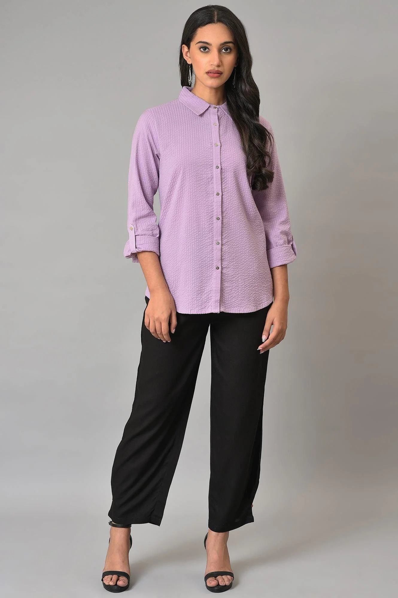 Black Box Pleated Straight Pants - Image 5