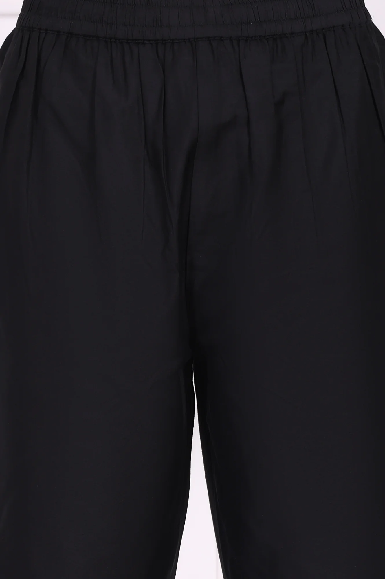 Black Embroidered Straight Kurta with Straight Pant and Dupatta Set - Image 8