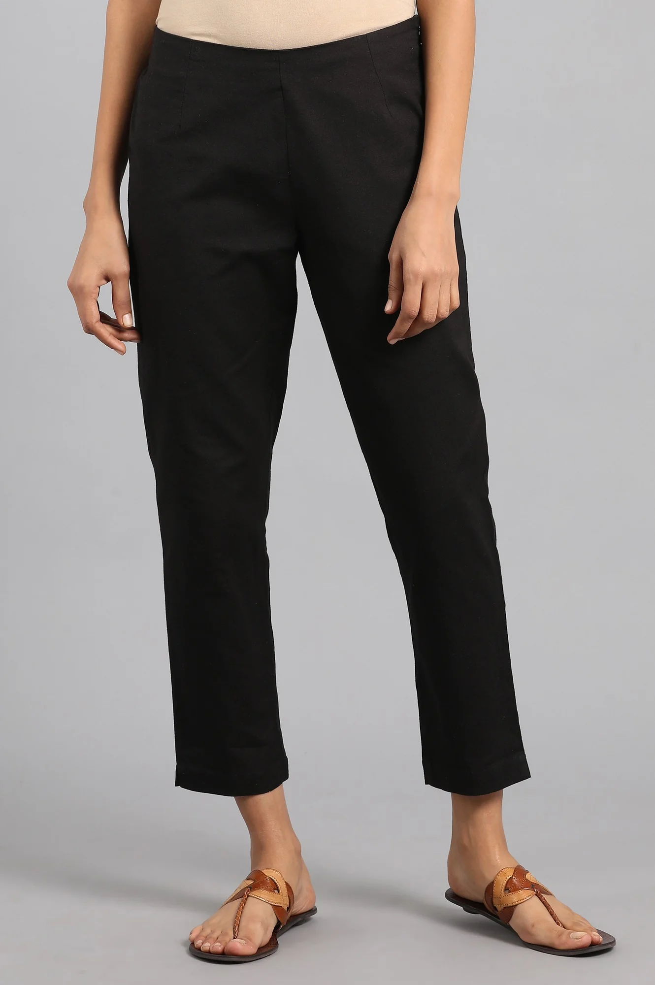 Black Fitted Pants - Image 2