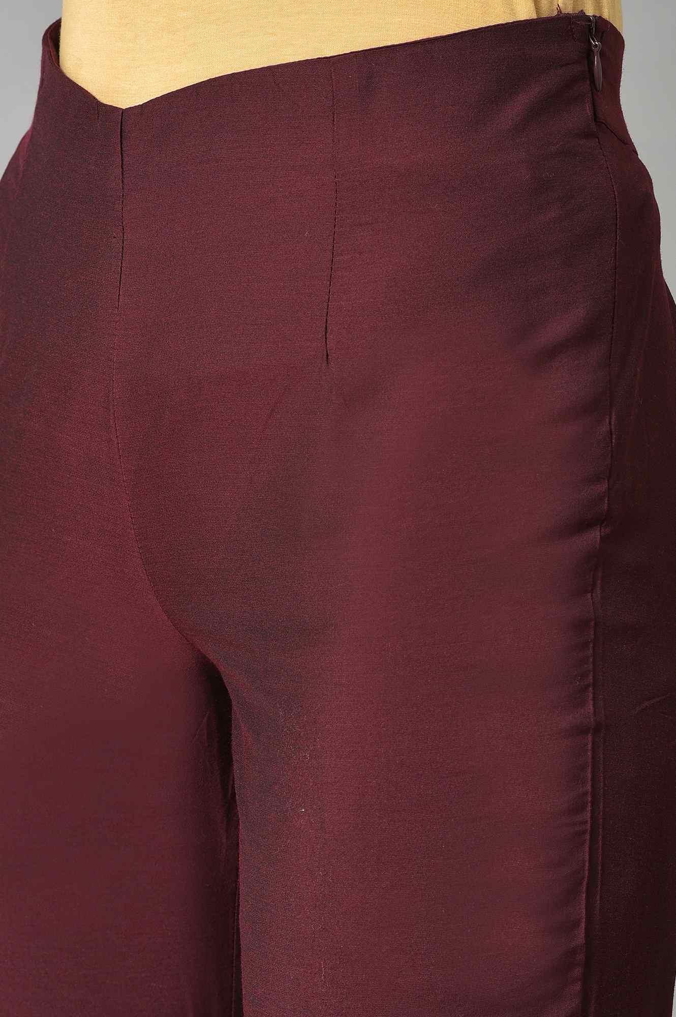 Brown Slim Pants - Image 7