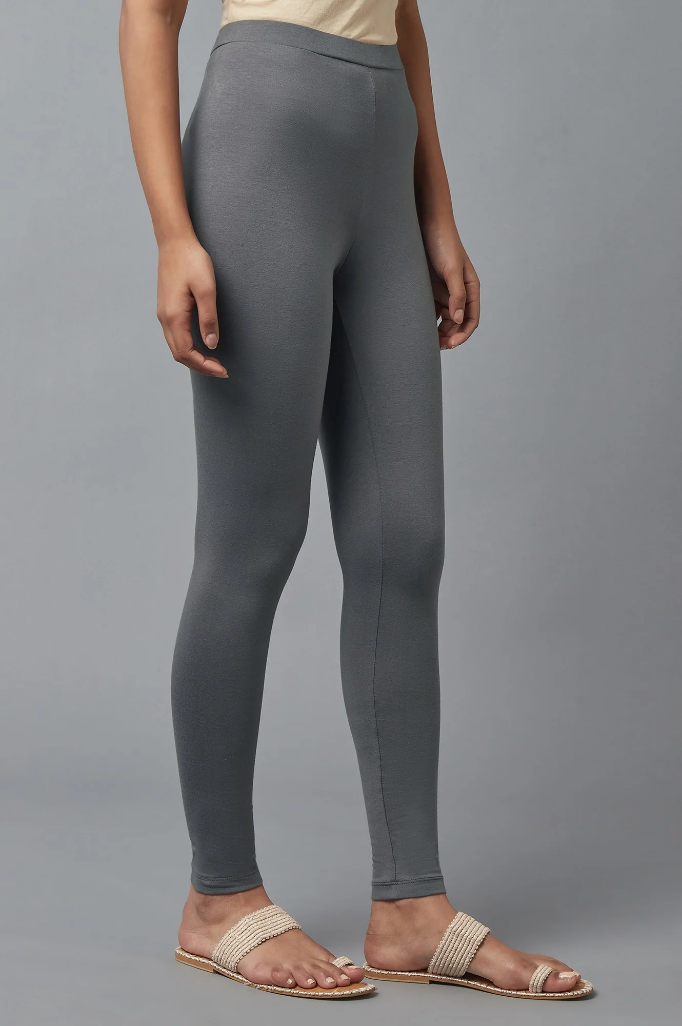 Charcoal Grey Tights - Image 4