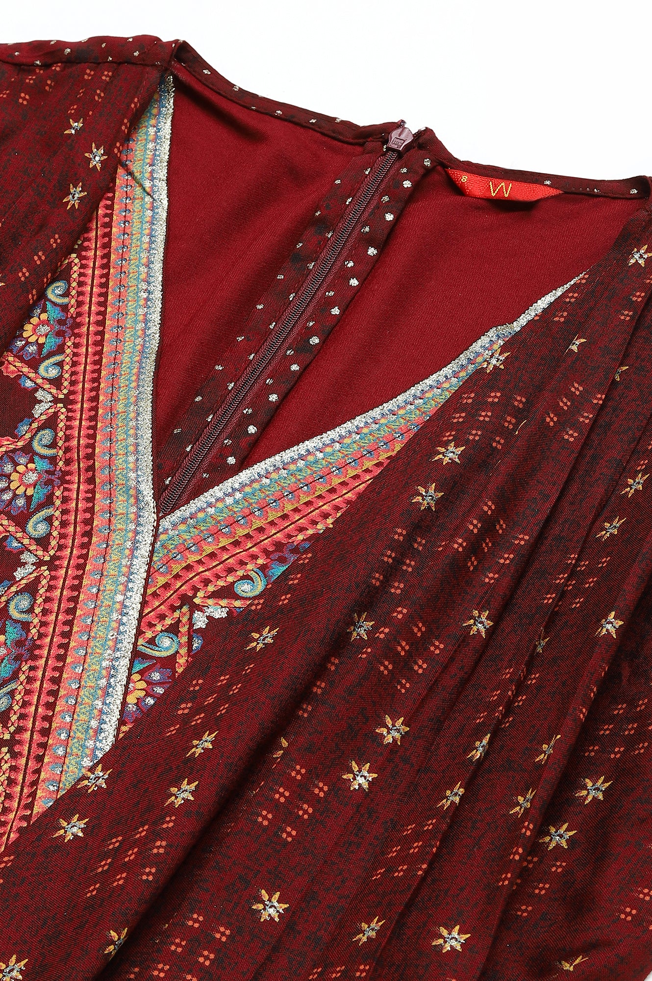 Chocolate Brown Kimono Jumpsuit - Image 2
