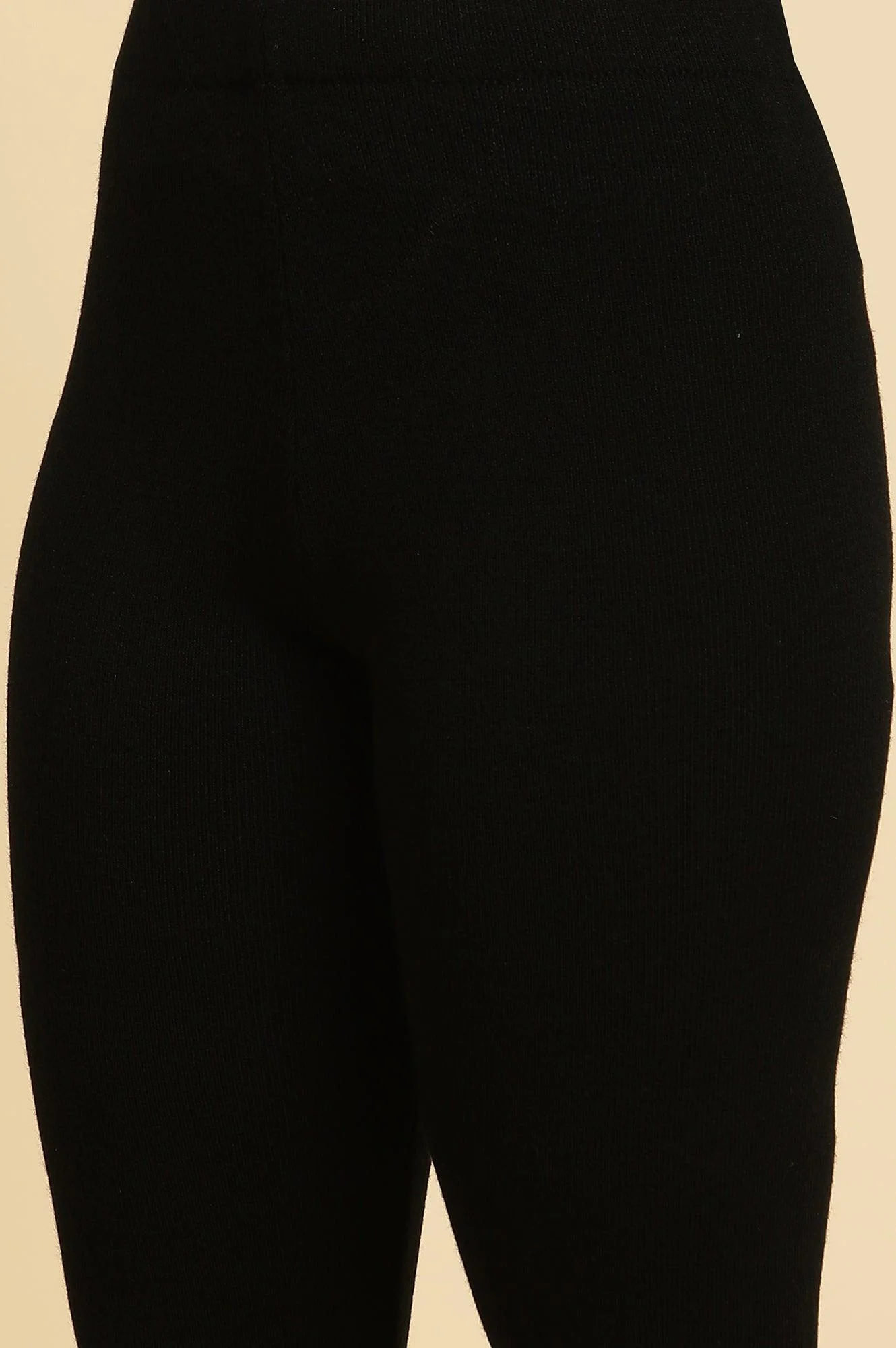 Deep Navy Acrylic Winter Tights - Image 7