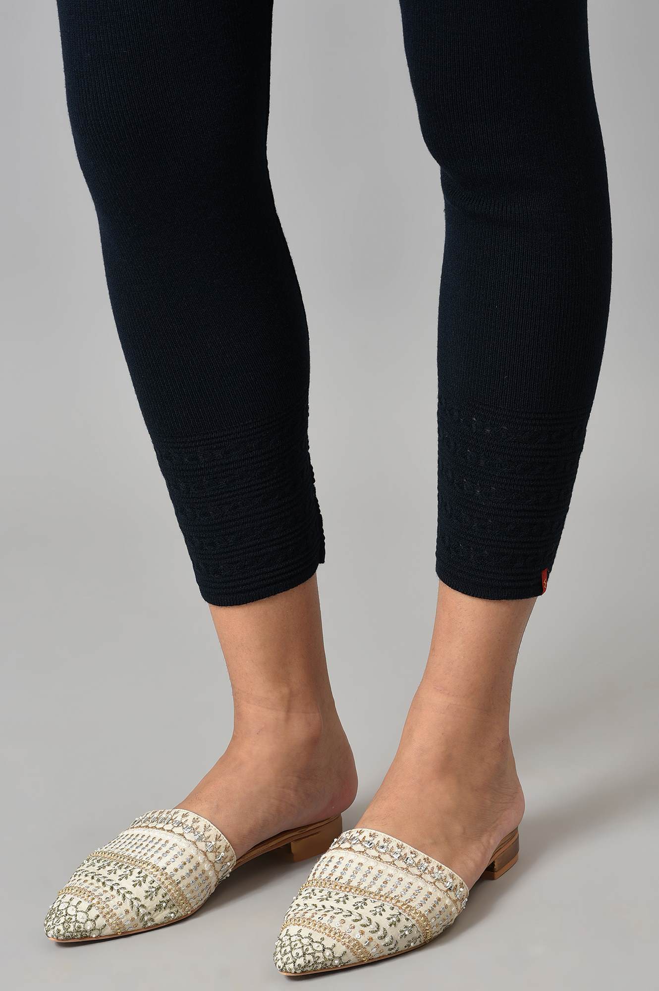 Deep Navy Winter Leggings - Image 8