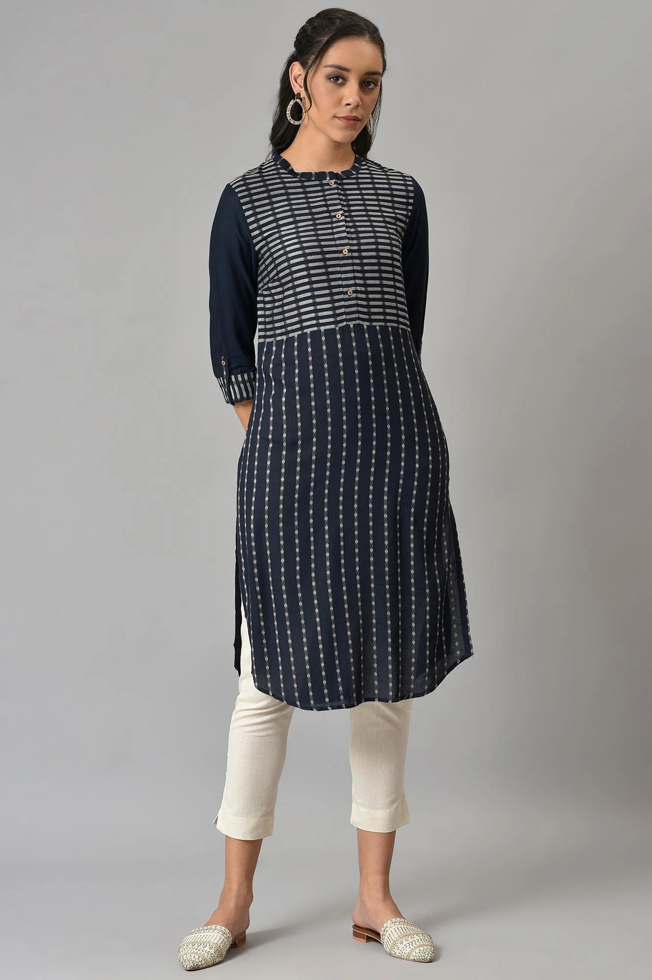 Ecru Slim Pants - Image 5