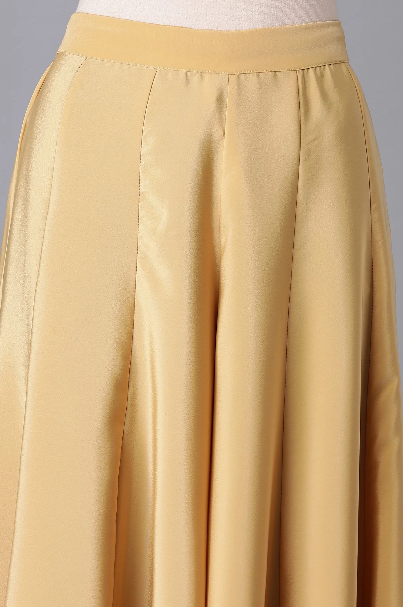 Gold Flared Culottes - Image 6