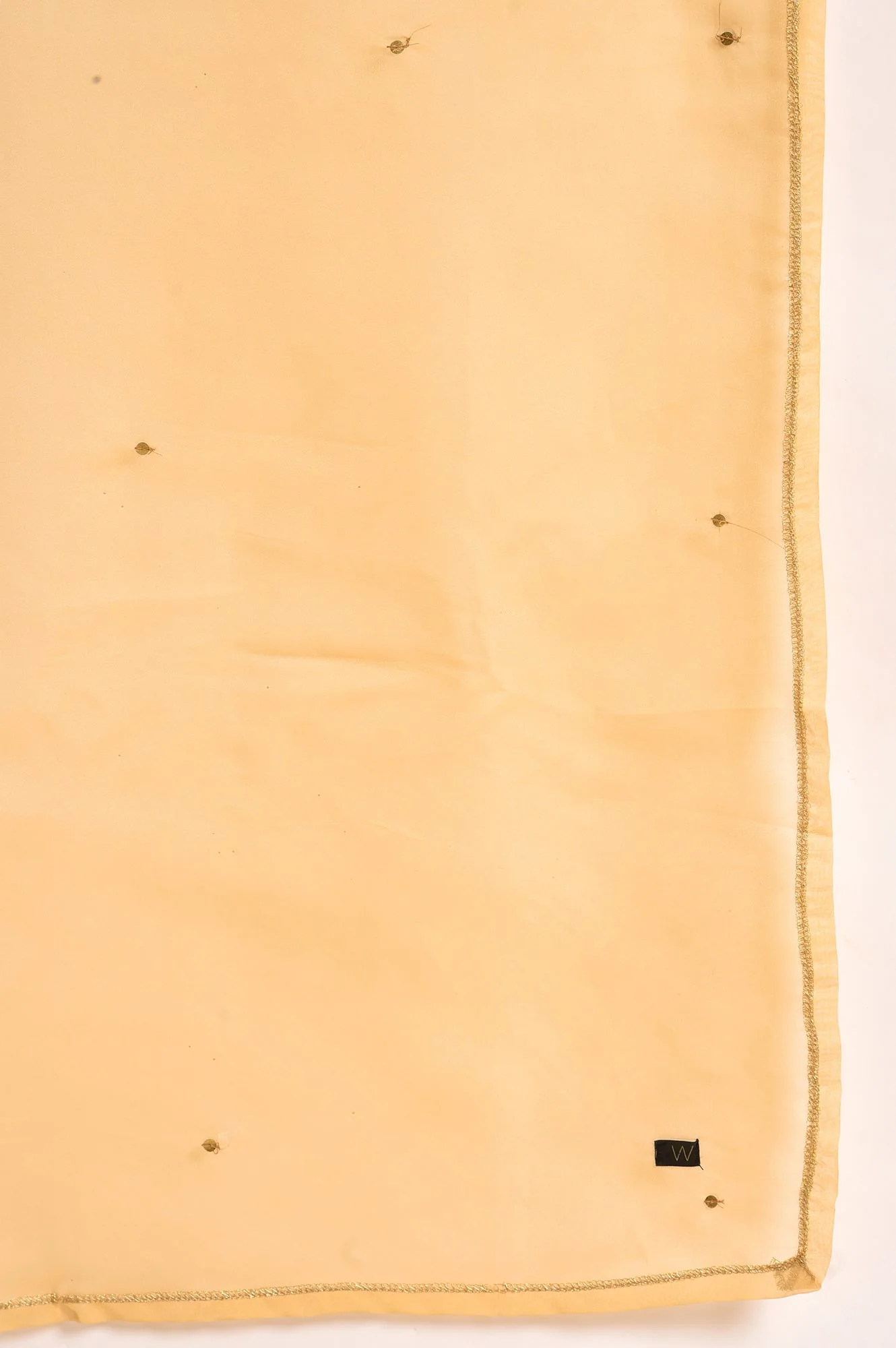 Gold Organza Dupatta - Image 6