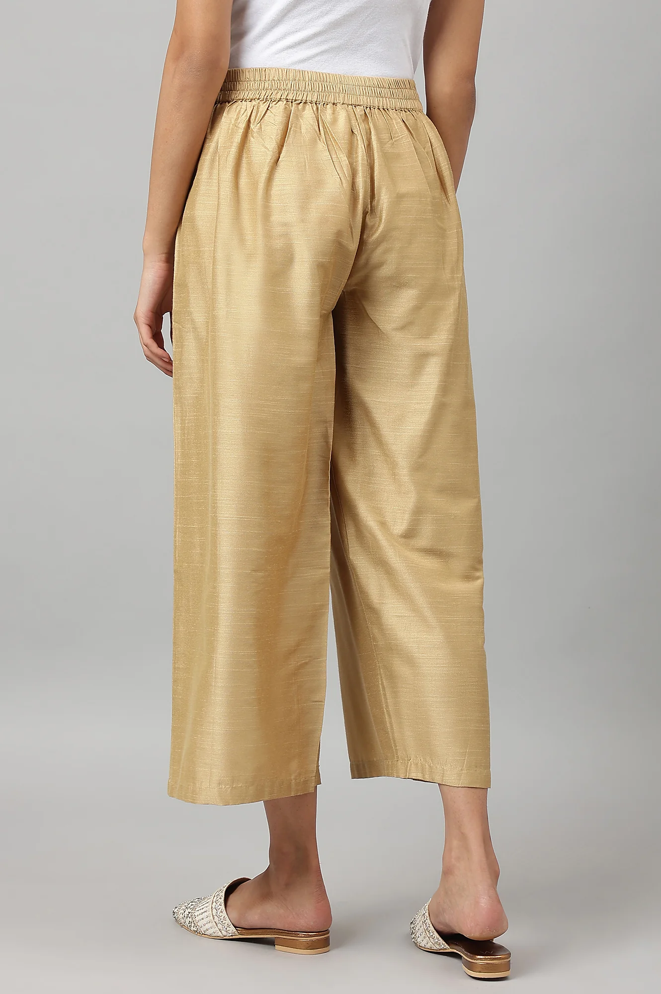 Gold Parallel Pants - Image 4