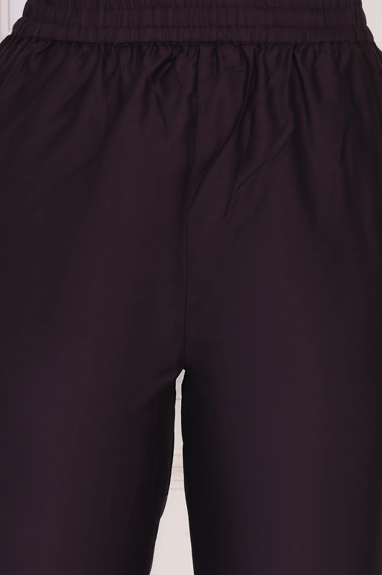 Maroon Lace Trim A-Line Jacquard Kurta with Straight Pant and Dupatta Set - Image 8