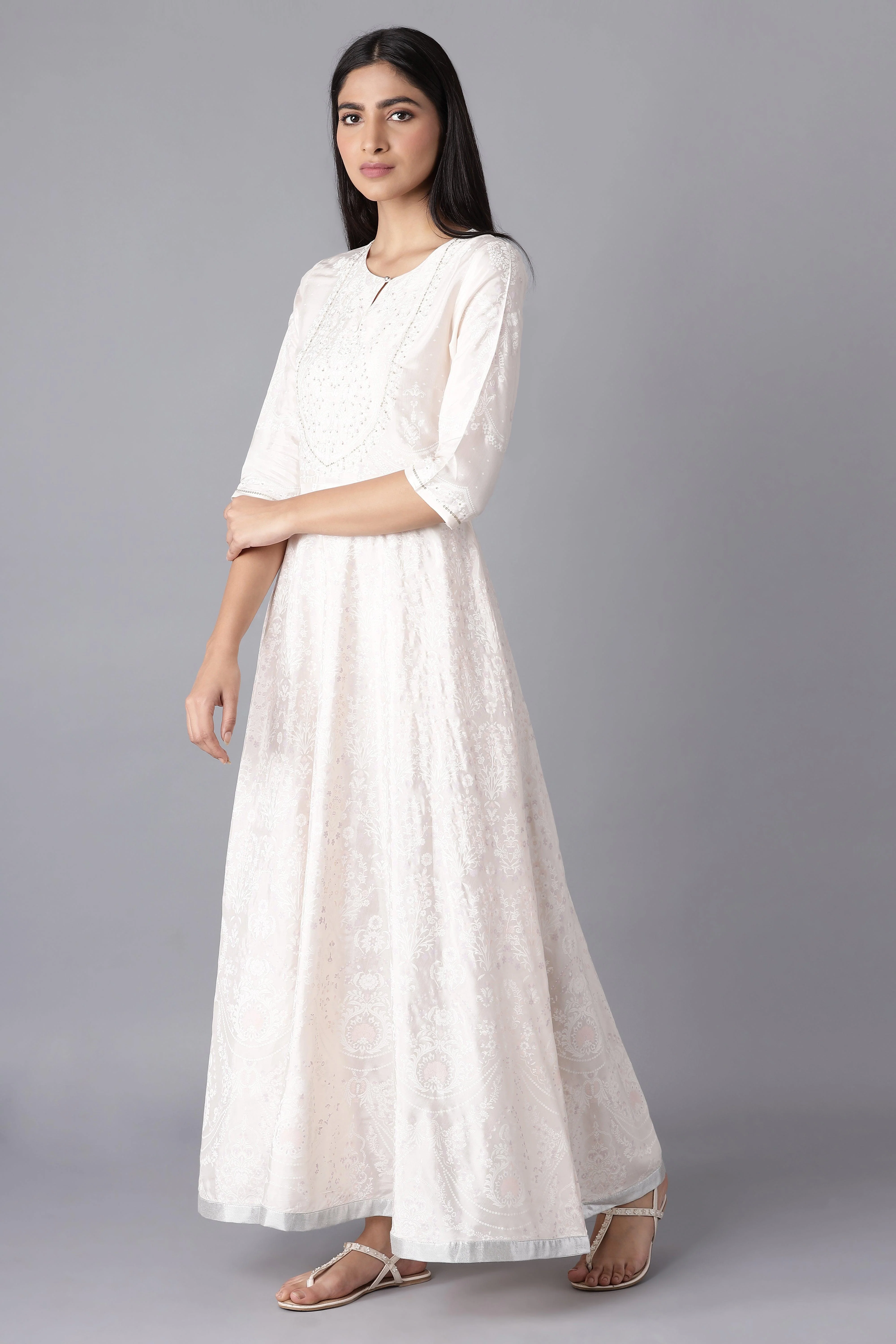 Pearl Pink Festive Dress - Image 3