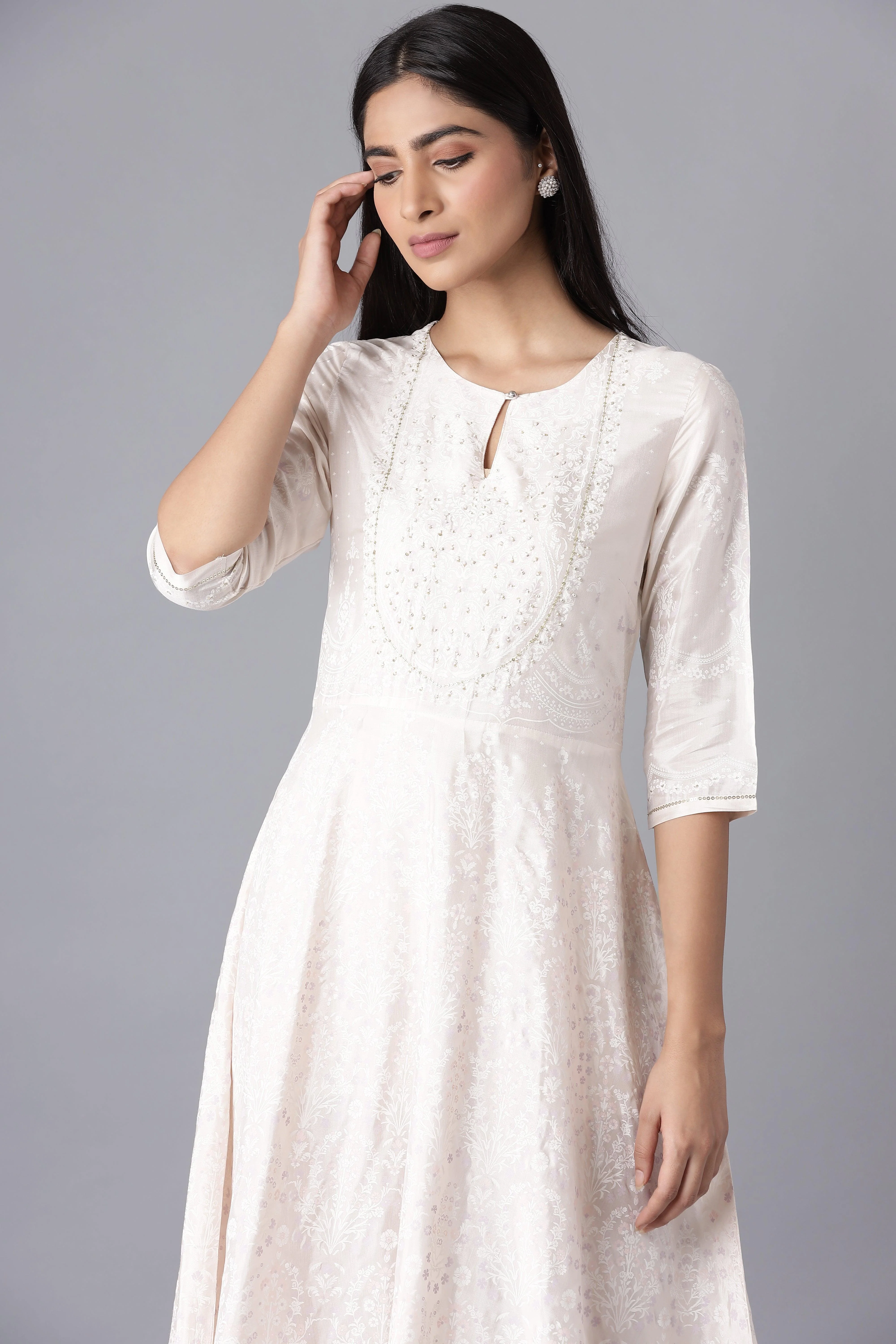 Pearl Pink Festive Dress - Image 5