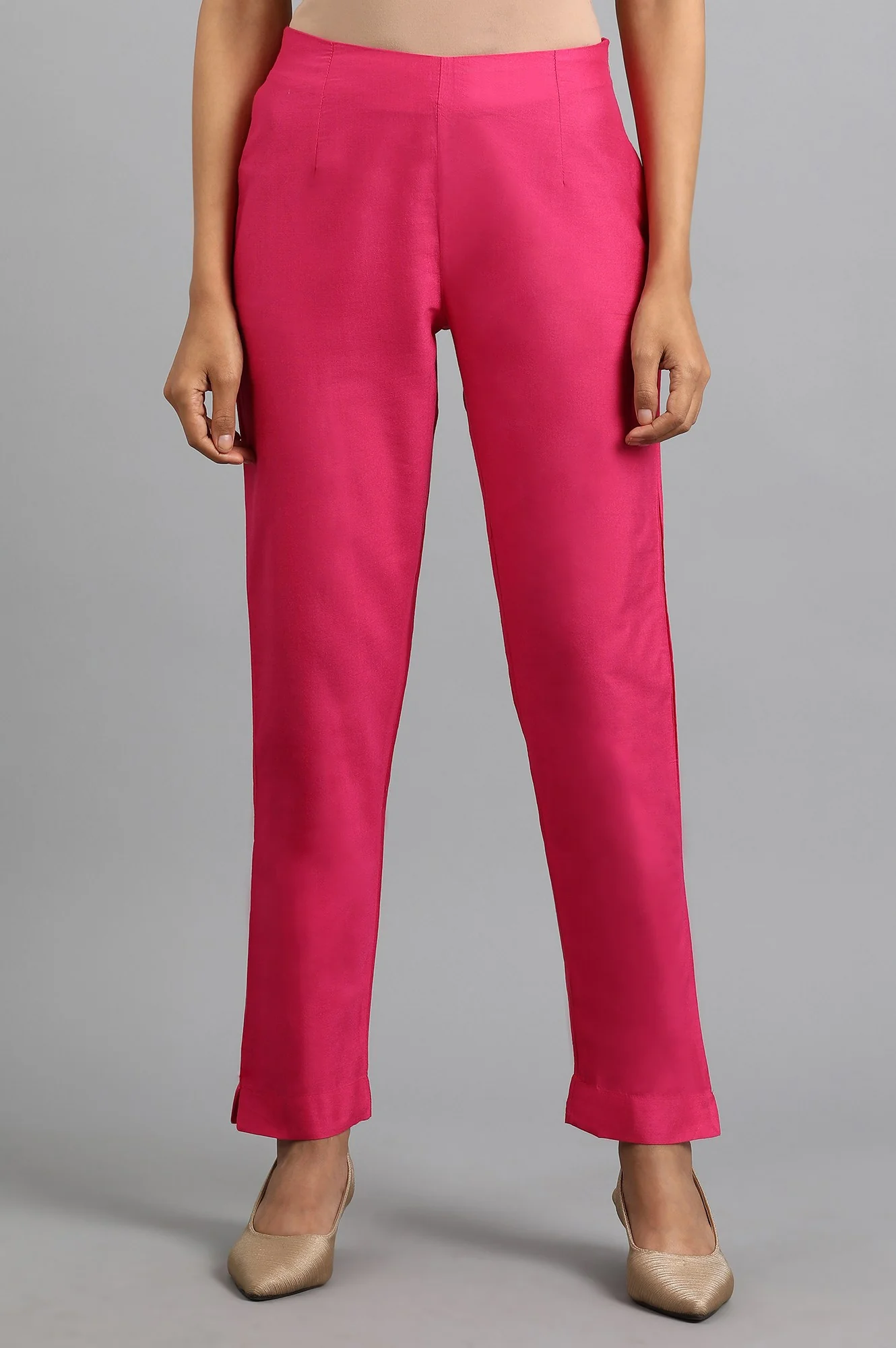 Pink Straight Pants - Image 2