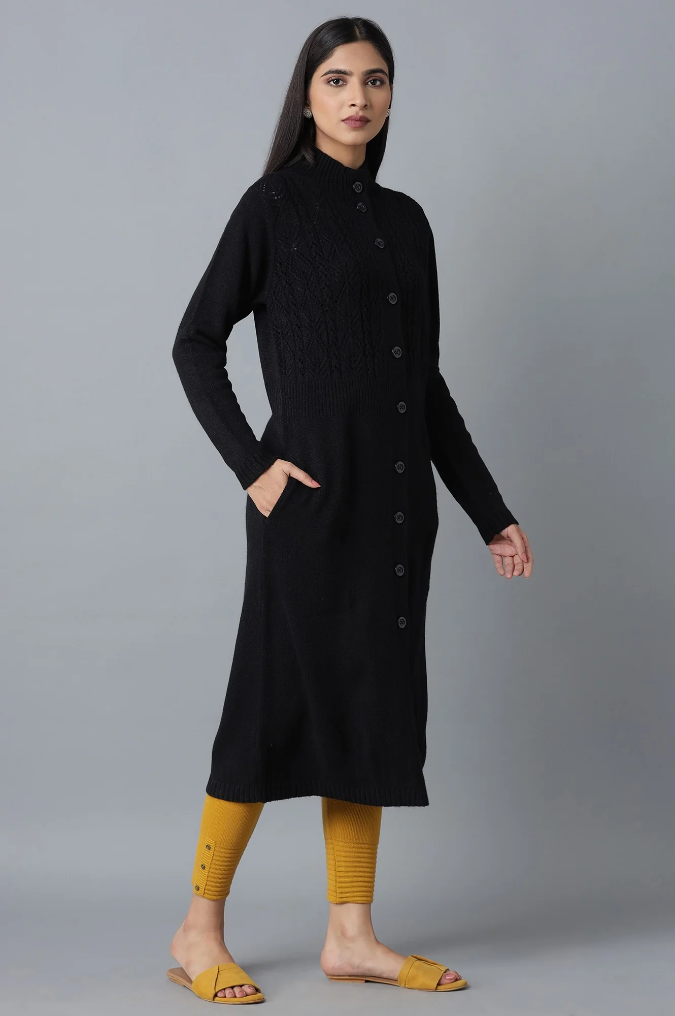 Black Acrowool Jacket - Image 4