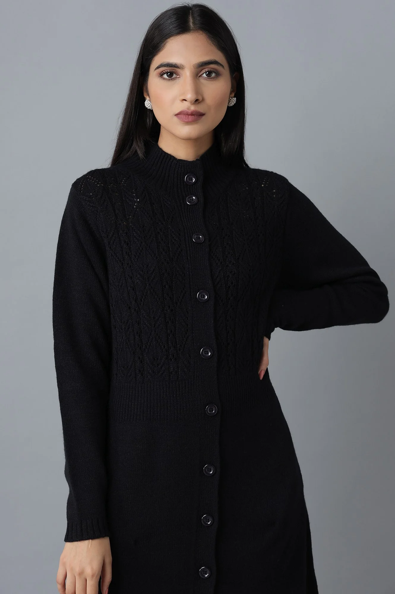 Black Acrowool Jacket - Image 5