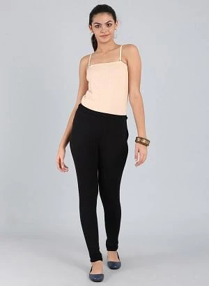 Black Basic Tights - Image 7
