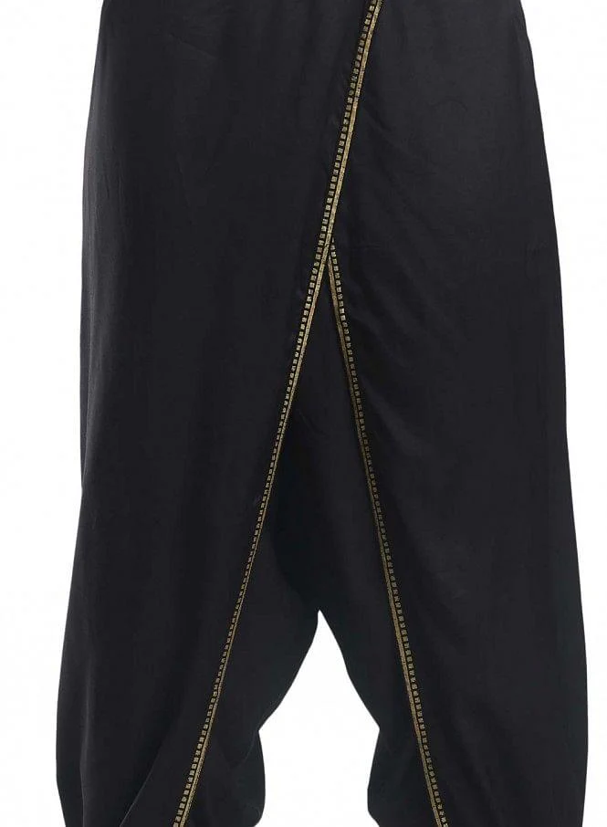 Black Dhoti Pants - Image 9