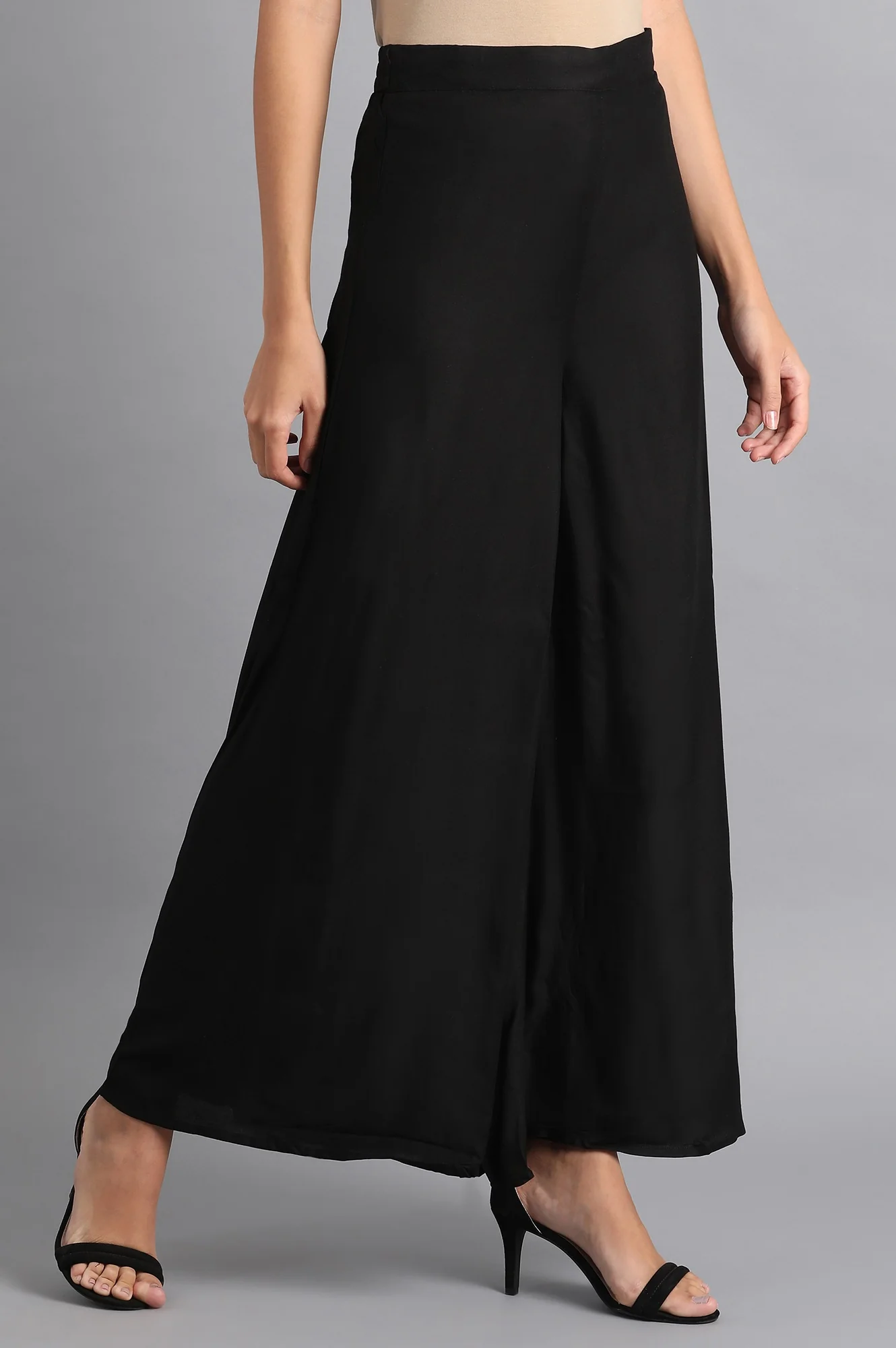 Black Flared Pants - Image 4