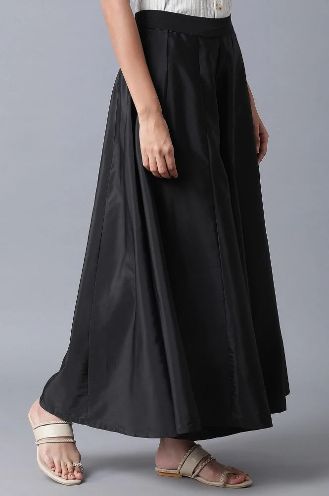 Black Flared Skirt - Image 4