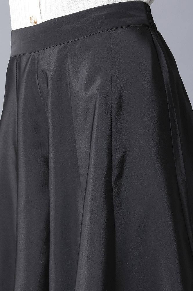 Black Flared Skirt - Image 6
