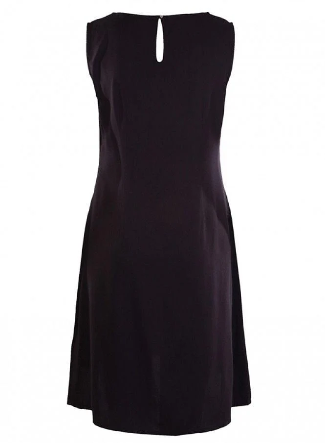 Black Printed Sleeveless kurta - Image 2