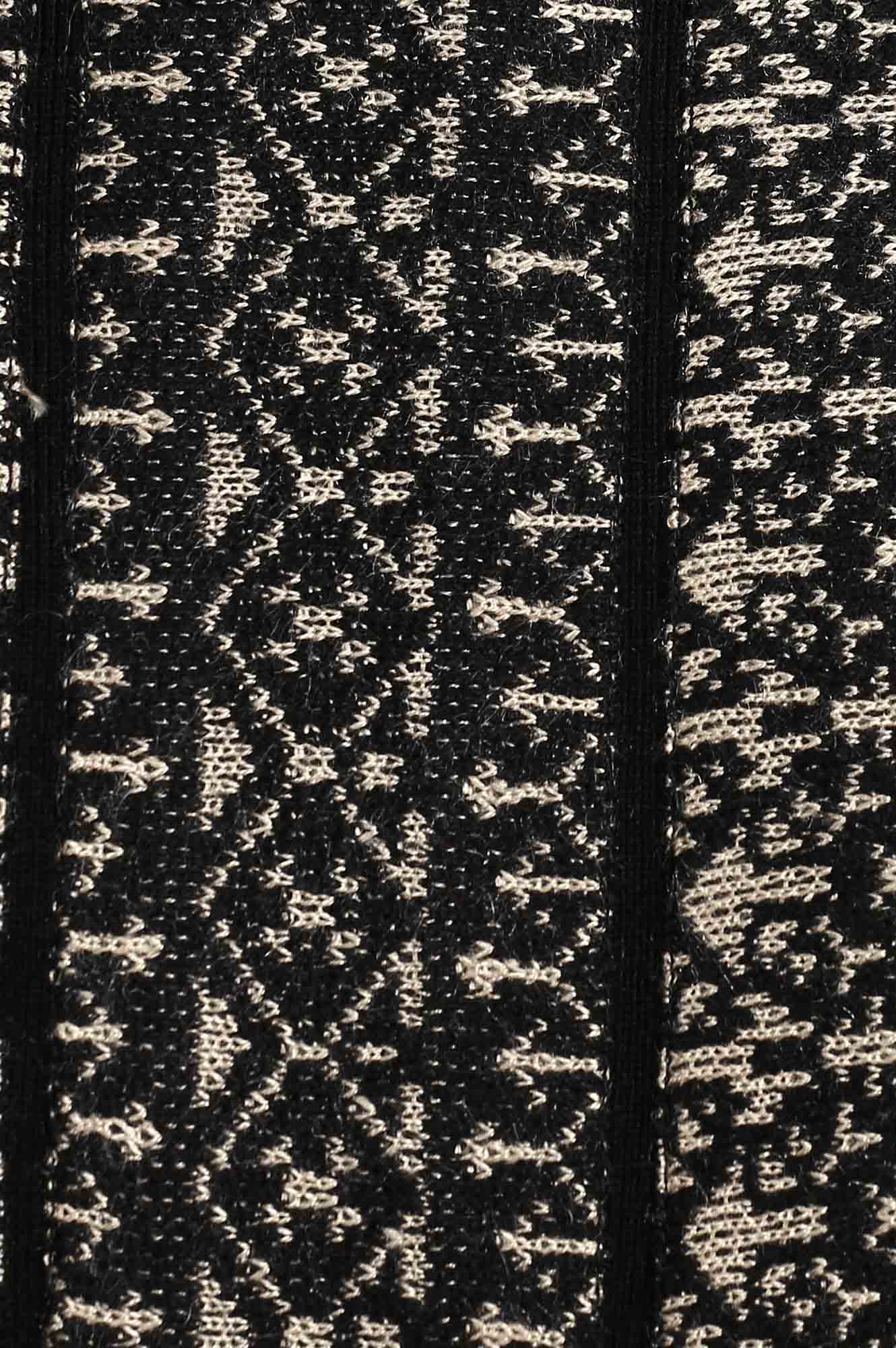 Black Round Neck Winter Kurta - Image 7