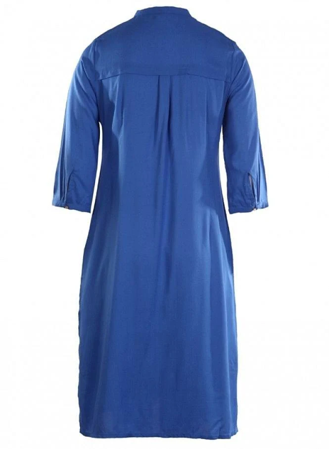 Blue 3/4 Sleeve kurta - Image 2