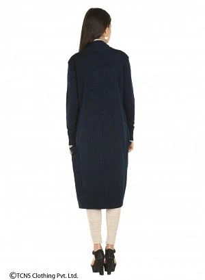 Blue Long Cardigan - Image 3