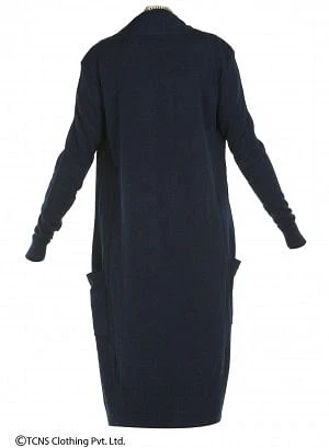 Blue Long Cardigan - Image 5