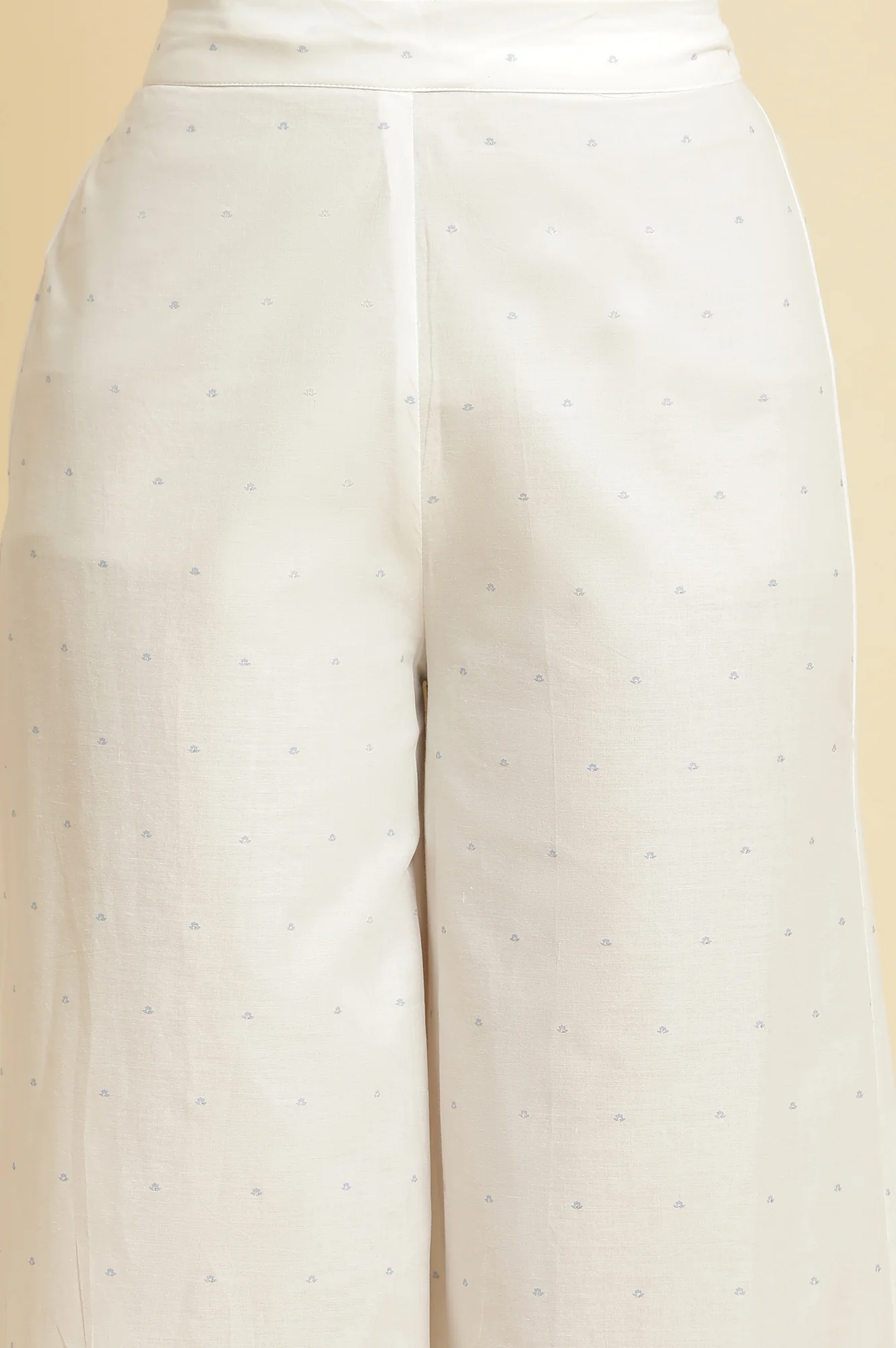 Blue Printed Kurta & Parallel Pants Set - Image 8