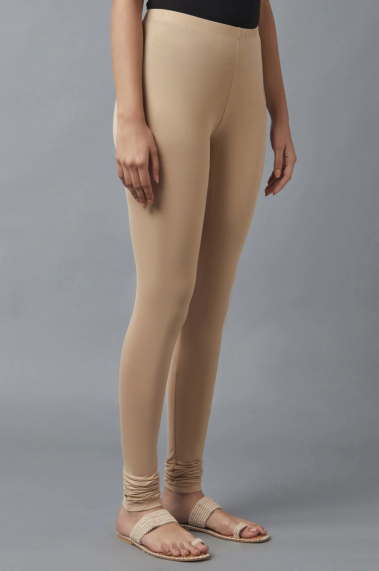 Gold Skin Fit Churidar - Image 4