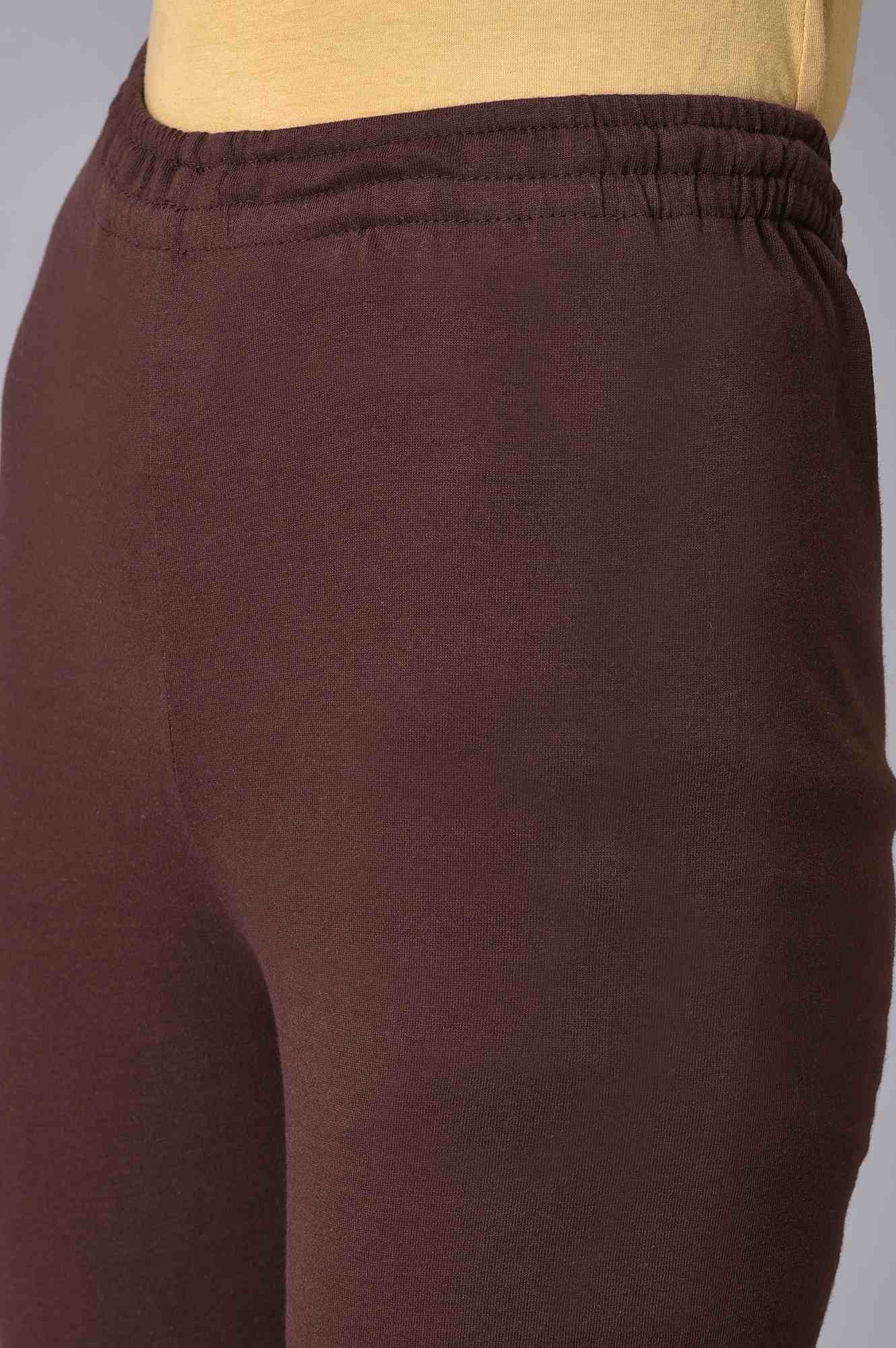Brown Knitted Churidar - Image 7