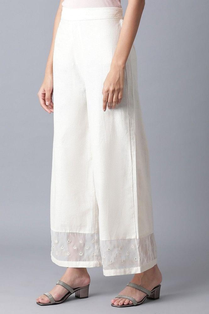 Ecru Parallel Pants - Image 3