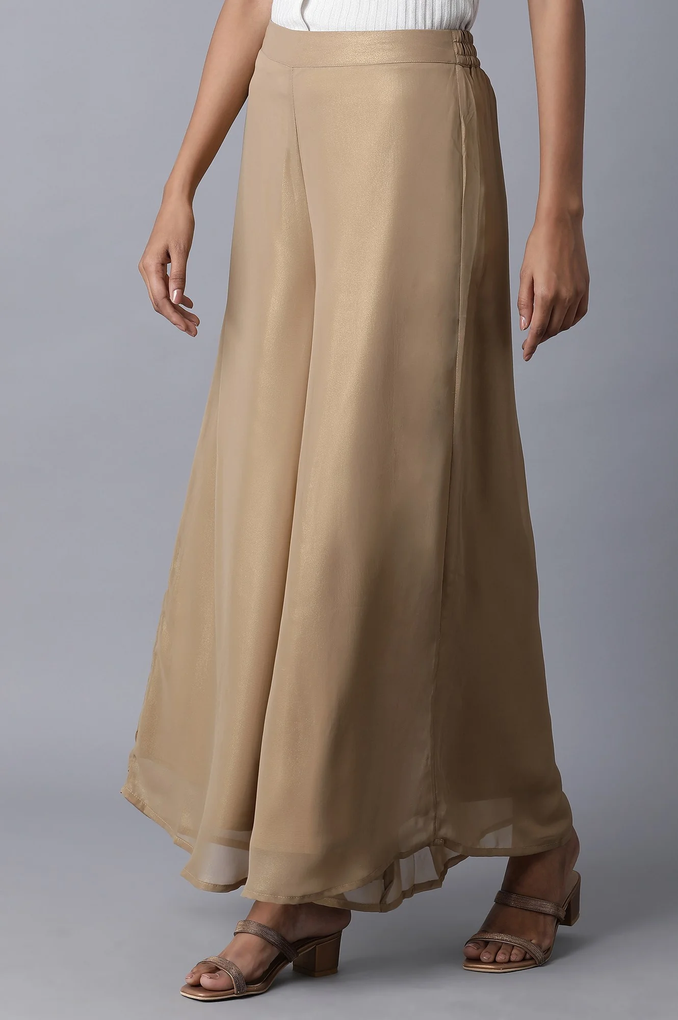 Gold Parallel Pants - Image 3