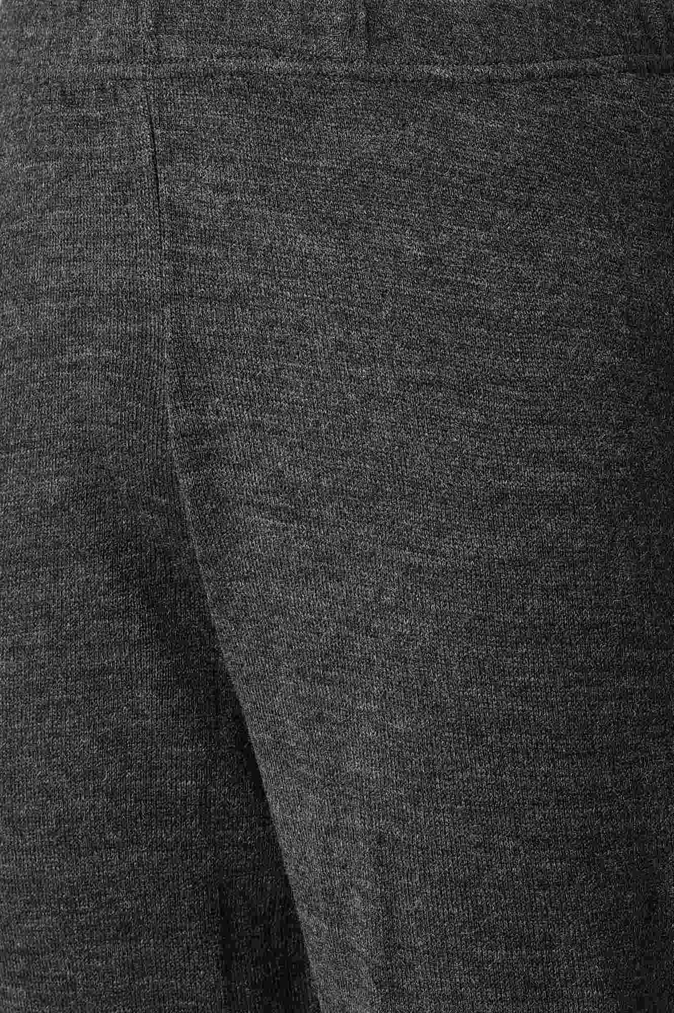 Grey Geometric Straight Fit Palazzo With Elasticated Waist - Image 7