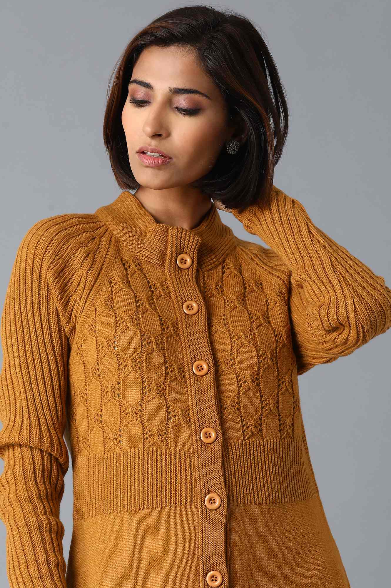 Yellow Reglan Sleeves Jacket - Image 5