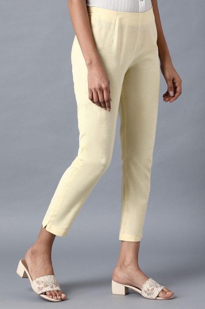 Yellow Slim Pants - Image 4