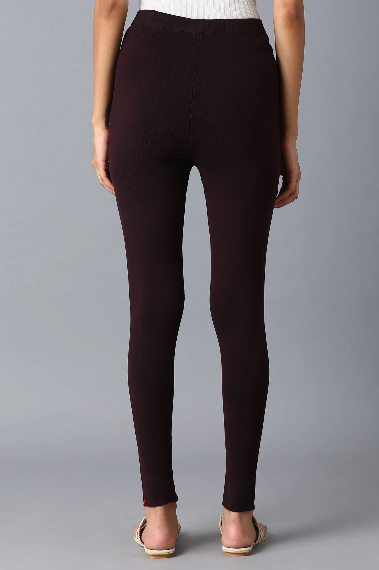 Purple Lycra Leggings - Image 2