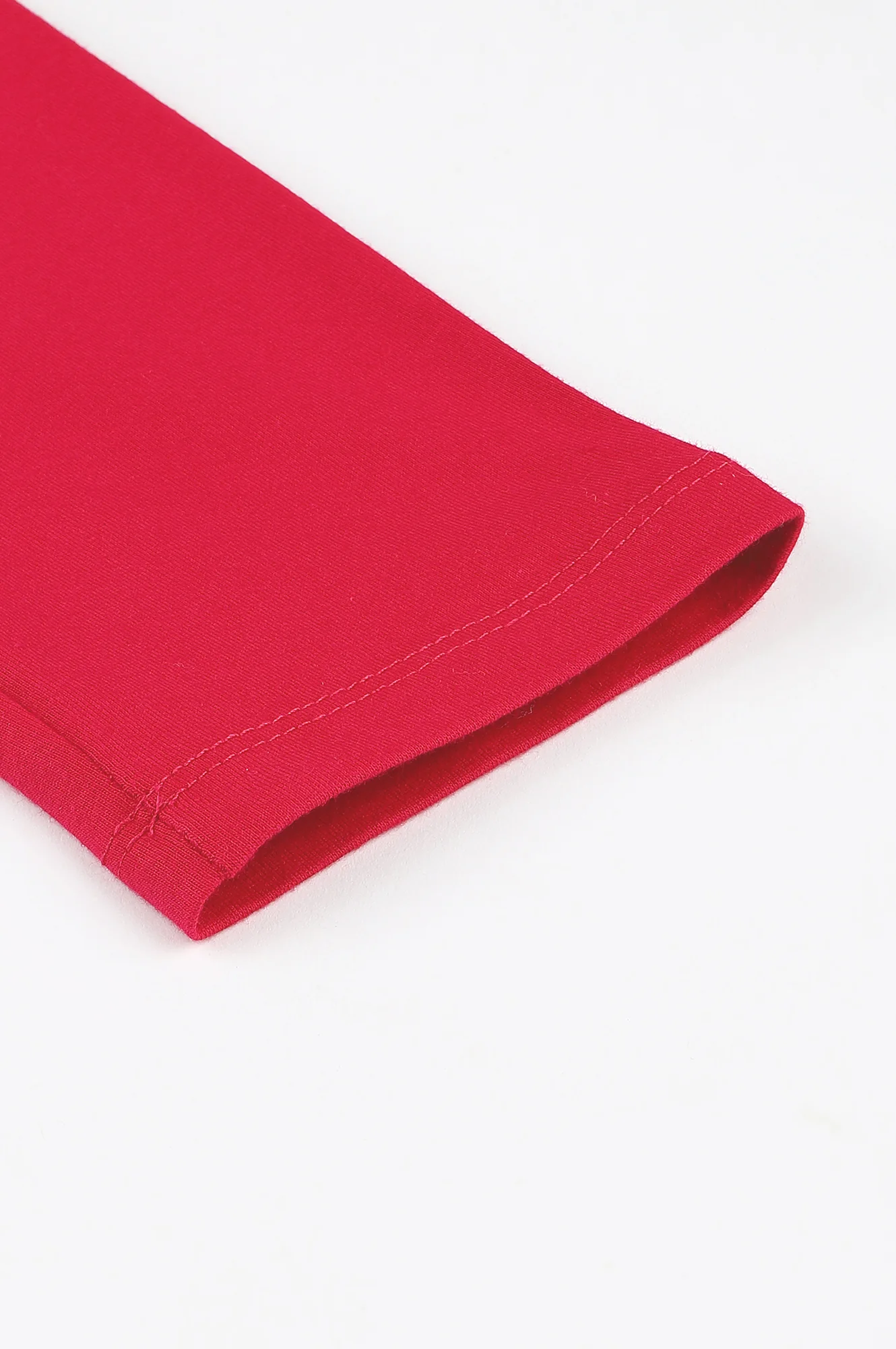 Raspberry Pink Solid Knitted Women Tights - Image 7