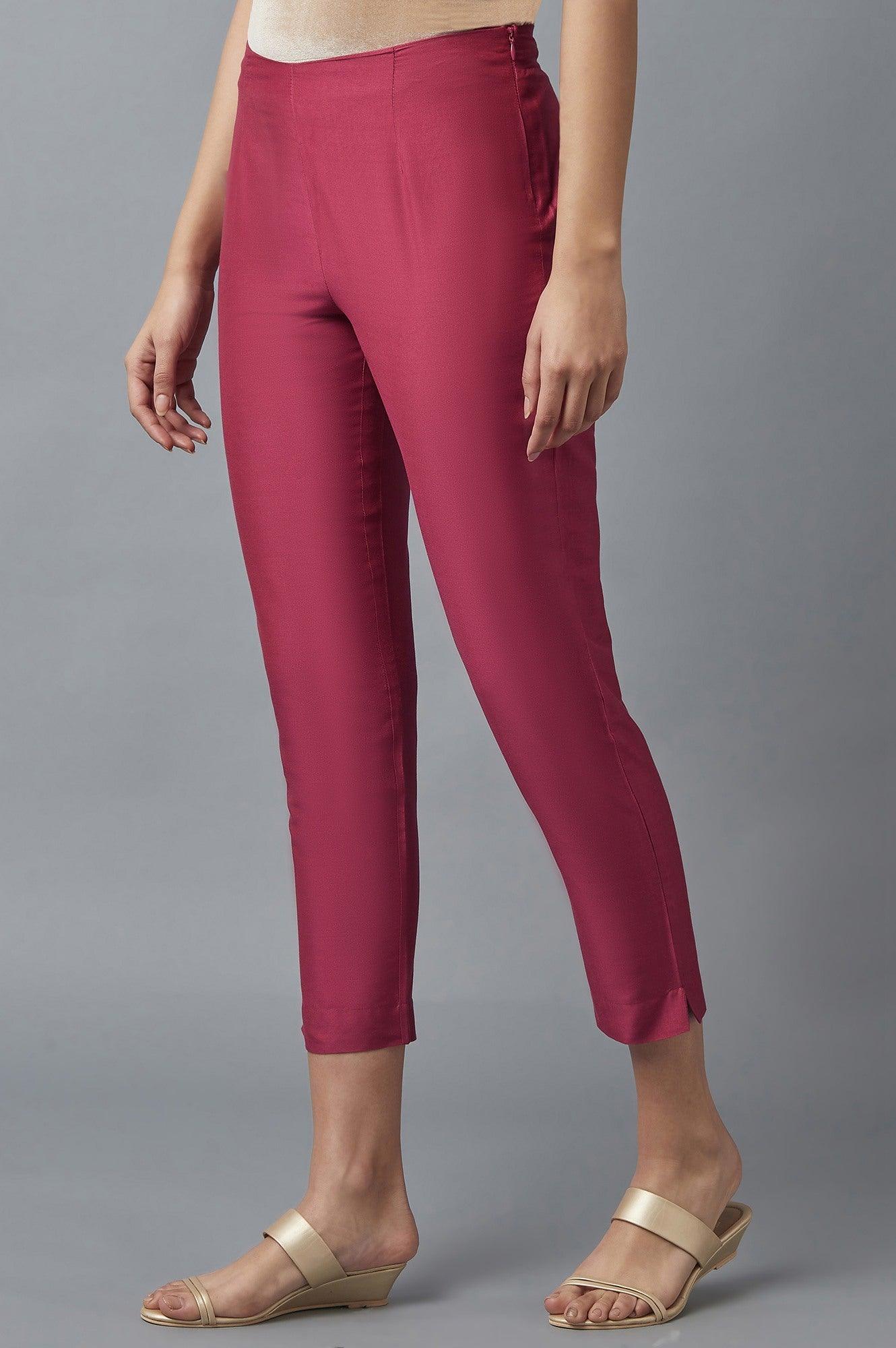 Red Slim Pants - Image 3