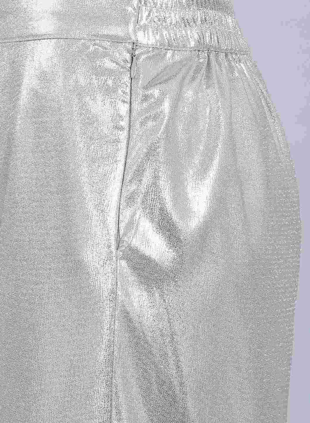 Silver Glitter Pants - Image 6
