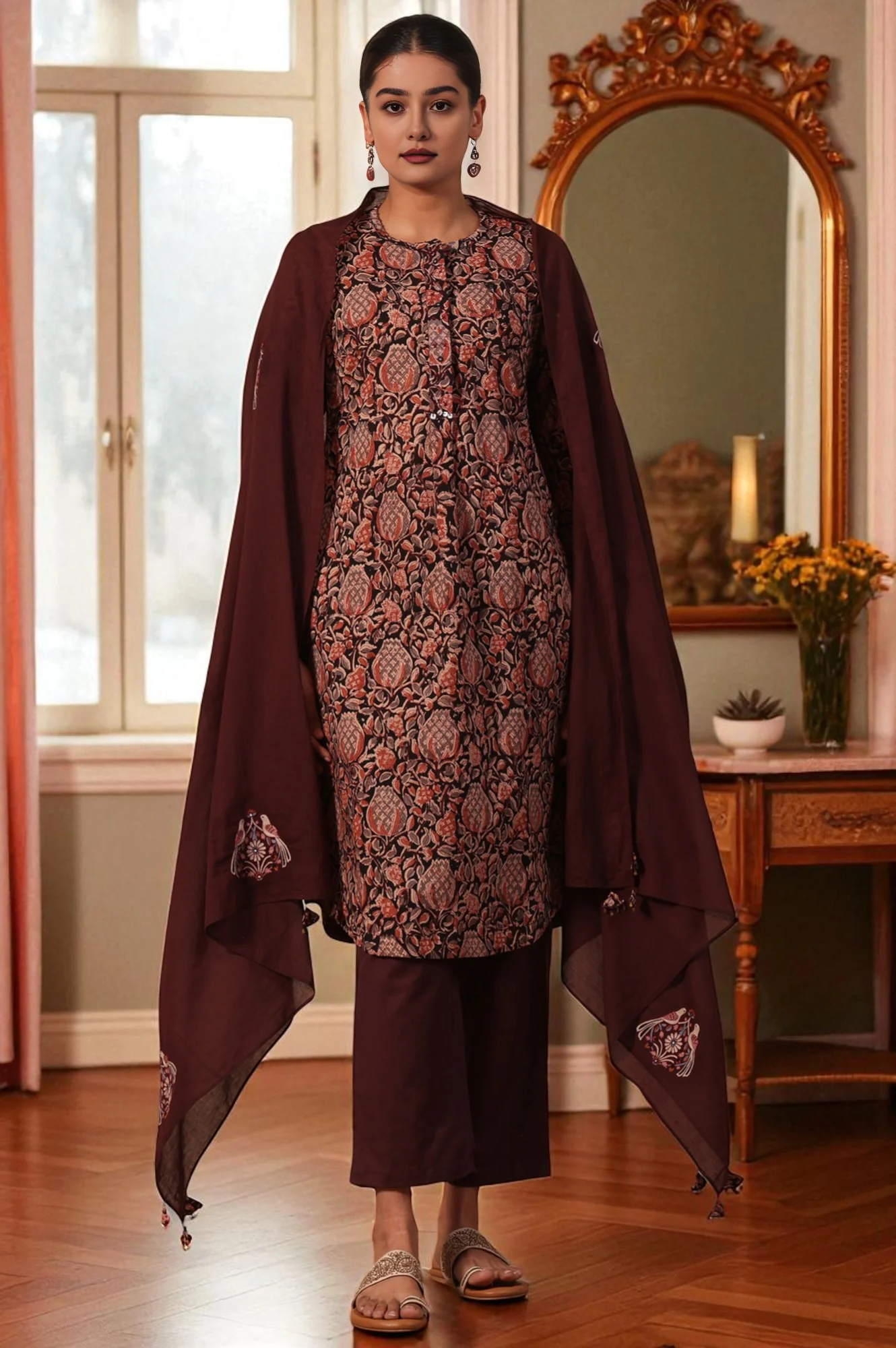 Solid Pure Cotton Dupatta