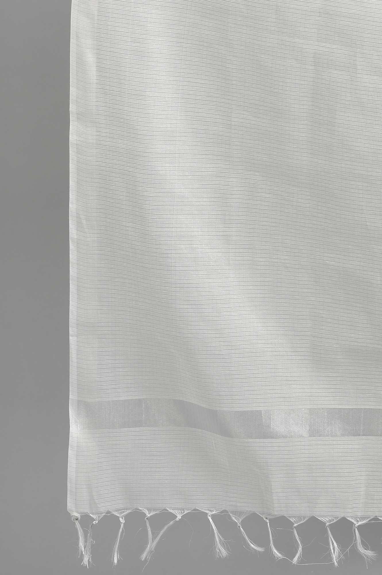 White Printed Dupatta - Image 4