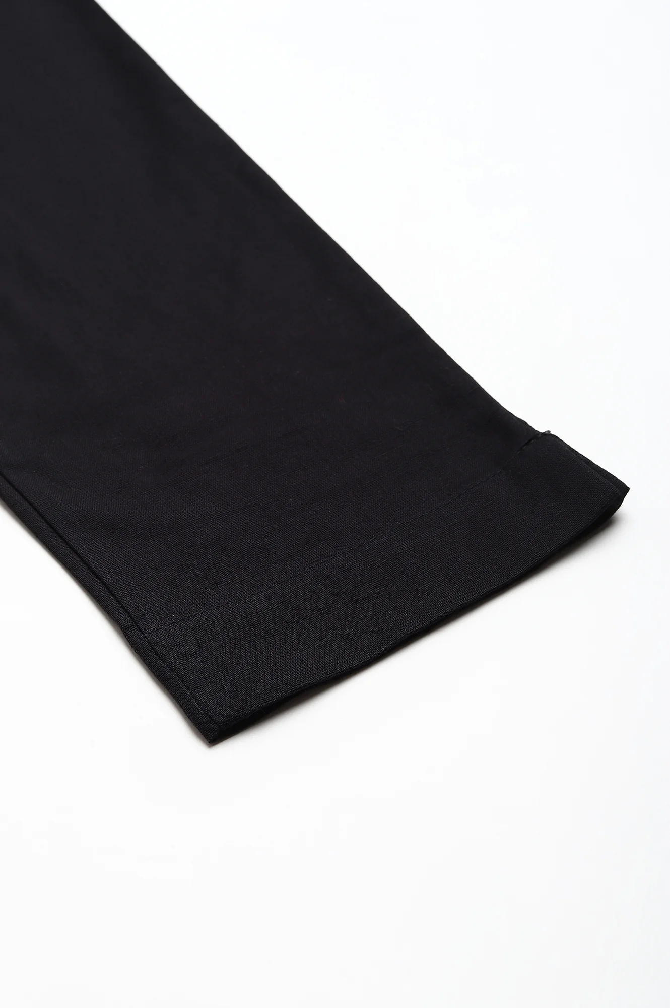 Women Black Slim Pants - Image 7